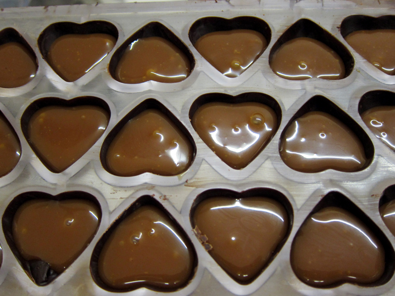 caramel hearts